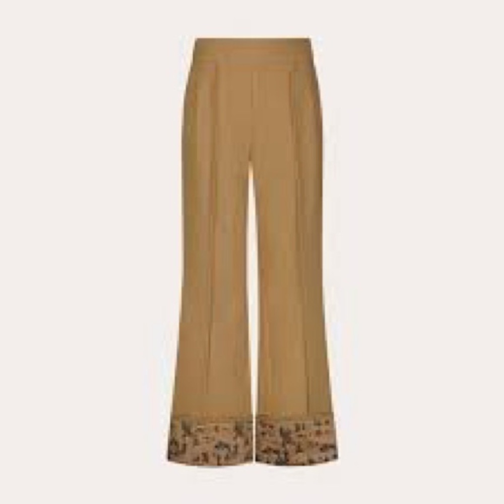 Good Alma Redwood Cotton Twill Trousers - Tan size Med